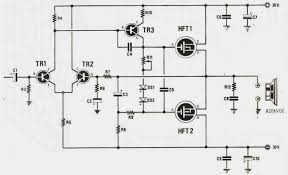 Margtecnologia Amplificador De Audio Con Transistores Mostet Amplificador De Audio Amplificador Amplificadores De Audio