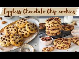 Chocolate chip cookies prepared with this recipe are completely eggless and still have a soft. Eggless Chocolate Chip Cookies The Only Cookie Recipe You Need Bake With Shivesh Youtube