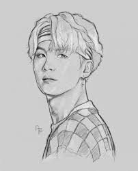 See more ideas about kawaii drawings, life drawing, anime chibi. Bts Easy Anime Drawing Bts Drawings Drawings Kpop Drawings