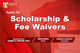 Completed the study within the programme duration as stated in the ucsi offer letter. Scholarships Financial Assistance Iumw