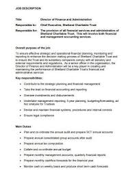 Requirements • the successful candidate should have a banking/finance background. Free 10 Charity Job Description Samples Templates In Ms Word Pdf