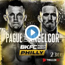 BKFC Fight Night Philly 2025: Dustin Pague vs Andrew Angelcor