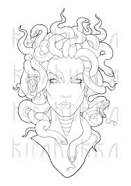 Maybe you would like to learn more about one of these? Medusa Coloring Page By Kirahukka On Deviantart