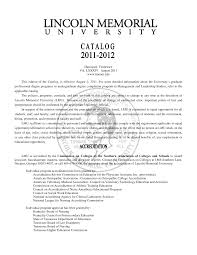 LMU Undergraduate Catalog 11-12 09-16-11