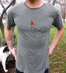 Men 39 S Unisex Gnome Dachshund Graphic Tee Hand Printed Cotton Pigment Fatigue Large Dachshund Graphic Tees Dachshund Love