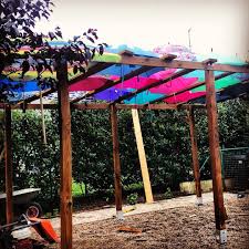 So Dach Ist Fertig Dach Regenschirm Regenschirme Bunt Gartenhutte Verruckteidee Garten Gartenideen Gartenhaus Garten Design Gartenhutte Gartenbau