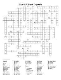 Check spelling or type a new query. The U S State Capitals Crossword Puzzle By The Lit Guy Tpt