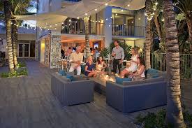 These large fire pits are designed to be permanent structures and can hold the most amount of wood for the biggest fires. Outdoor Fire Pit At Cabana Bar Picture Of The Wave Kitchen And Bar Vero Beach Tripadvisor