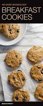 No Bake Shakeology Breakfast Cookies Recipe The Beachbody Blog Recipe Breakfast Cookies Beachbody Recipes Shakeology Recipe