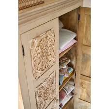 Klassischer schrank kleiderschrank massiv landhaus schrank kiefer schränke neu. Schrank Aus Massivem Mangoholz Himalaya Maisons Du Monde
