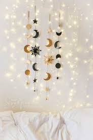 Celestial Wall Hanging Wall Decor Bedroom Hanging Wall Decor Handmade Home Decor