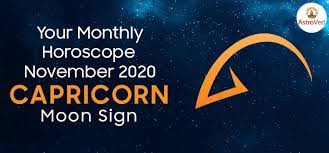 Throughout the year, saturn, jupiter and pluto will mix and mingle, meeting up at exact degrees of capricorn and aquarius, where they'll combine their formidable strengths in your intimate relationship. Capricorn Monthly Horoscope For November 2020 Capricorn November 2020 Horoscope