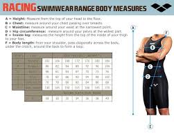 Size Guide Arenafinswim Com