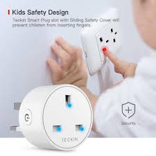 Tv stands & media furniture. 4366 Smart Plug Wifi Outlet Teckin Mini Plug Works With Amazon Alexa Google Home And Ifttt Wireless Smart Socket Remote Control Timer Plug Switch No Hub Required 4 Pack Furniture Home