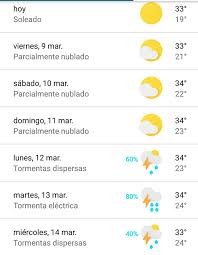 Cambio Del Dia Y Pronostico Del Tiempo Central Santa Rita De Noticias Facebook