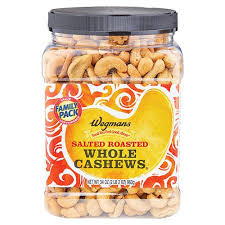 Gone are the boring nut roasts, this recipe is game changing!! Wegmans Salted Roasted Whole Cashews Family Pack Wegmans