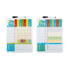 magnetic dry erase rewards chore chart