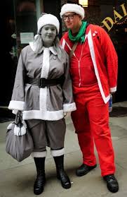 Black And White Costume Ideas D E C E P T O L O G Y The Black And White Santa Illusion Black And White Costume Black And White Makeup Black And White