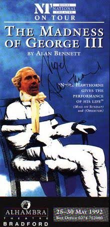 The Madness of George III - Wikipedia