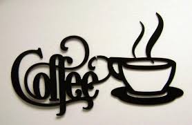 14 X 7 Bistro Coffee Sign With Mug Metal Wall Etsy Coffee Wall Decor Kitchen Wall Art Kitchen Metal Wall
