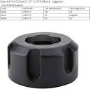 ER25 Clamping Nuts Metal Collet Nut Chuck Holder Lathe Machine ...