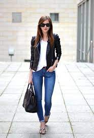15 Great Ways To Wear Black Leather Jacket Fashionsy Com Fashion Black Leather Jacket Outfit Work Outfits Women