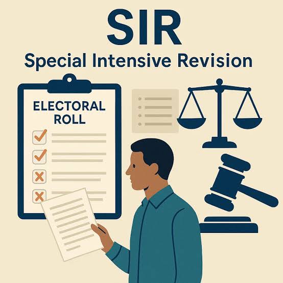 भारत में विशेष गहन पुनरीक्षण (एसआईआर) – मतदाता सूची सत्यापन, मतदाता अधिकार और चुनाव आयोग प्रक्रियाओं का संपूर्ण कानूनी विश्लेषण - निःशुल्क ...