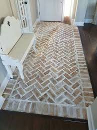 (follow on facebook and instagram!) **if you are interested in purchasing or learning more about brickweb, you can visit their website right here! How To Design A Mortar Washed Brick Floor Hammers N Hugs Brick Flooring Brick Floors Mortar Washed Brick Floor