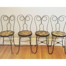 Apprears to be original and in good /useable condition with some natural patina on seat. Ice Cream Parlor Chairs You Ll Love In 2021 Visualhunt
