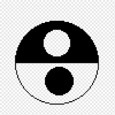 Circles in minecraft can come in many different sizes, so depending on what the player is looking for, different blocks . Minecraft Circle Pixel Art Yin Yang Cat Template Angle Sphere Png Pngwing