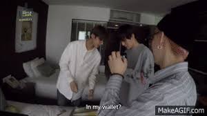 What's hyungwon's favorite karaoke song again? Idol Battle Likes ìì´ë ë°°íë¼ì´í¬ Ep 1 Monstax Eng 2016 12 16 On Make A Gif