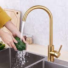 Smarter Shopping Better Living Aliexpress Com Kitchen Faucet Gold Kitchen Faucet Brushed Brass Kitchen Faucet