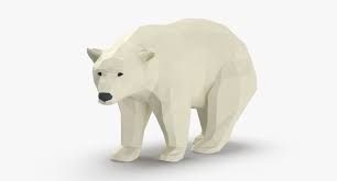 3d Polar Bear Standing Polar Bear Polar Bear