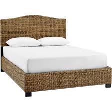 Bed with headboard and footboard same height jquery w3schools. Crosley Kf727001bn Serena Banana Leaf Queen Bed
