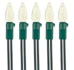 Outdoor 200 C6 LED Lights, Warm White For Living