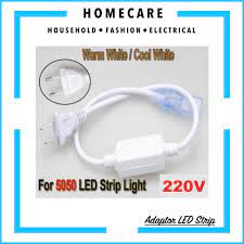 Putuskan apakah anda ingin memasang led secara seri atau paralel. Lx 8008 220v Power Adaptor Led Strip Kepala Colokan Lampu Selang Plafon Shopee Indonesia
