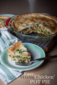 Easy Vegan Chicken Pot Pie Produce On Parade Recipe Vegan Chicken Pot Pie Chicken Pot Pie Vegan Comfort Food