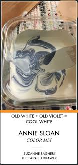 Annie Sloan Old White Old Violet Cool White Annie