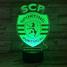 The total size of the downloadable vector file is 1.3 mb and it contains the portugal football. Lixiaoyuzz Night Light Led Lisbon Sporting Clube De Portugal 3d Illusion Fc Primeira League Football Logo Bedside Table Kids Kids Kid Amazon De Beleuchtung