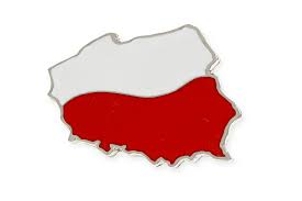 Wpinka Pins Flaga Polski Granice Obrys - Sklep Jubileo.pl