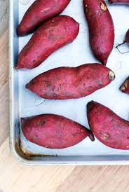 Roasted Japanese Sweet Potatoes Recipe Roasted Japanese Sweet Potato Japanese Sweet Potato Recipes