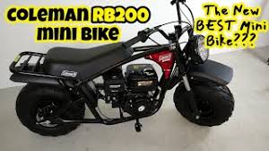 It looks natural to the bike and has a good sound that isn't overbearing. Before You Buy Coleman Rb200 Mini Bike Riding And Review Rt200 Youtube