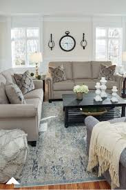 Basiley Pewter Sofa And Loveseat Living Room Decor Ideas From Ashley Furniture Ashleyf Ashley Furniture Living Room Table Decor Living Room Living Room Sets