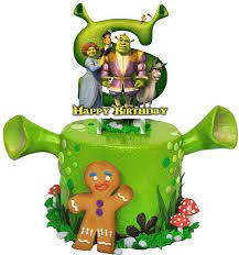 Check spelling or type a new query. Buy Party Supplies For Shrek Cake Topper Theme Birthday Supplies Favors Online In Italy B08xxsptkp