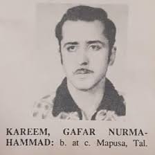 Gafar Nurmohammad Kareem, a Freedom fighter and close aide of late Jack  Sequeira, passed away at his residence