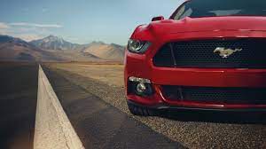 Download Wallpaper 1366x768 Ford Mustang Gt Red Front Muscle Car Before Laptop 1366x768 Hd Background 2015 Ford Mustang Ford Mustang Ford Mustangs