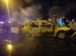 Pompierii detașamentului sibiu au intervenit de urgență cu două autospeciale de stingere cu apă și spumă și două echipaje smurd. Qoimmql40 Bfum