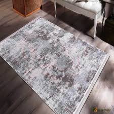 Toprak Toprak Salon Hali 200x300 Reflection 14304b Mavi Gri Ev Dekoru Halilar Hali