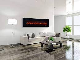 Modern led chandeliers rectangular fireplaces electric. Al 95 Bg2 Modern Flames