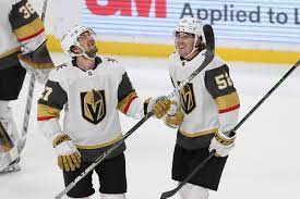 Golden Knights Dylan Coghlan Scores Historic Hat Trick Las Vegas Review Journal